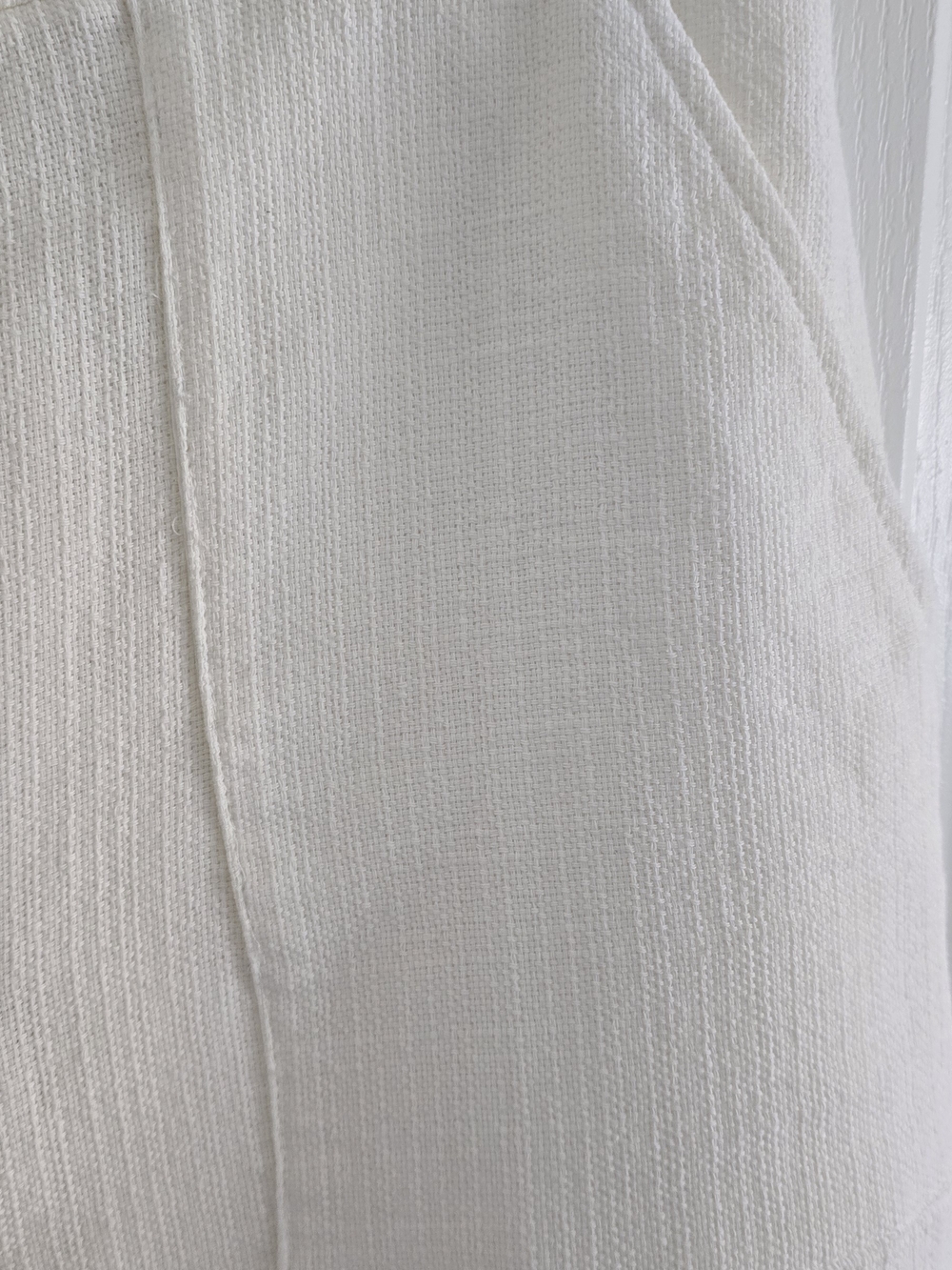 Zara White Cropped Ankle Pants - Picture 2 of 4